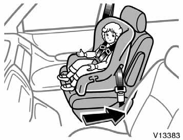 It is dangerous if the side airbag and curtain shield airbag inflate, and the impact could cause death or serious injury to the child.