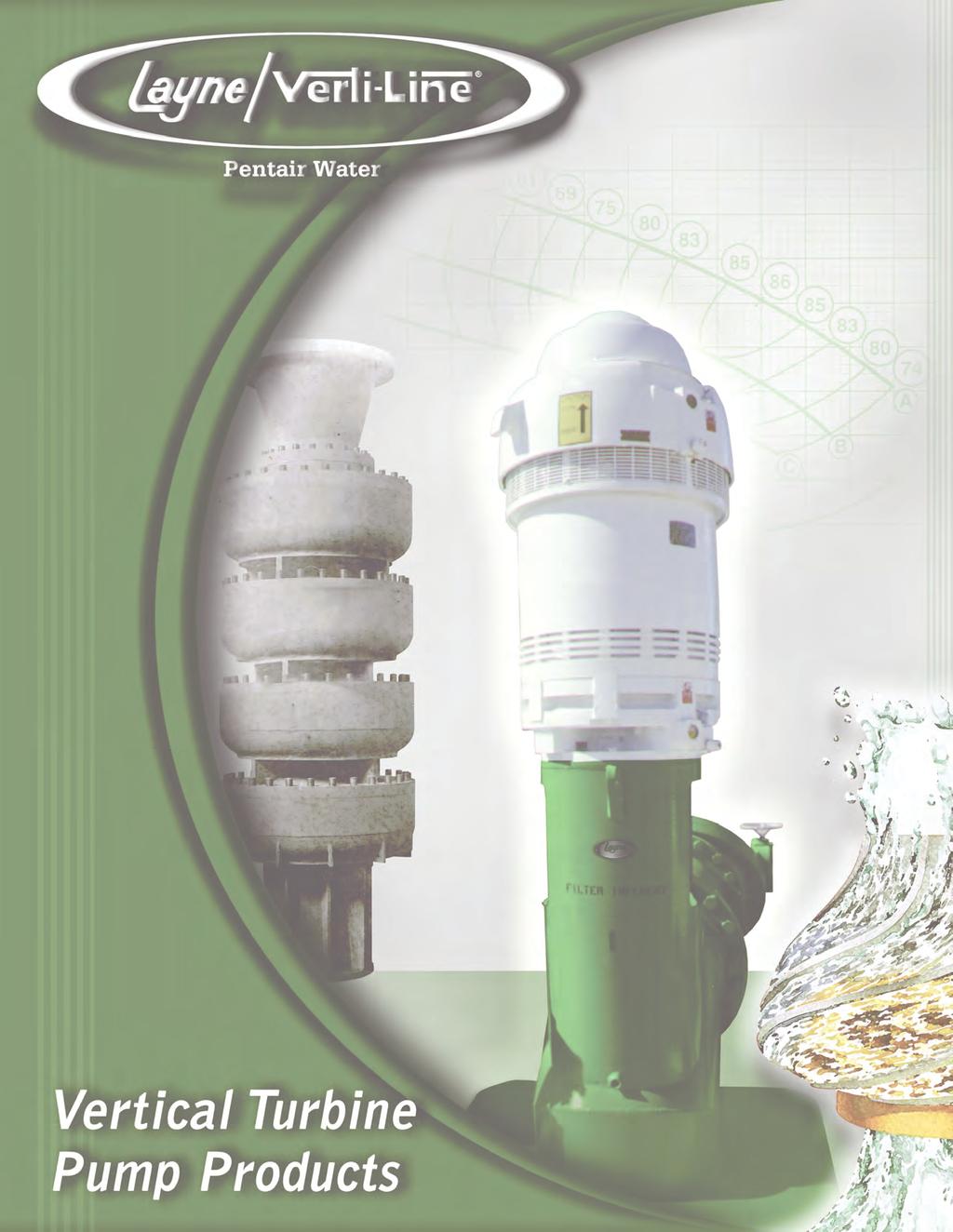 1100 Series Multi-Stage Vertical Turbine Pumps