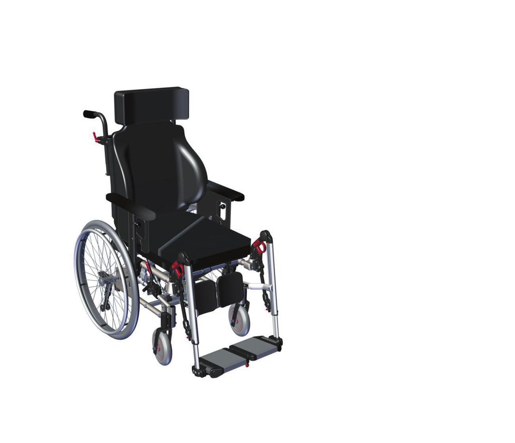 1. INTRODUCTION Netti III is a comfort wheelchair meant for both indoor and outdoor use. It is tested to DIN EN 12183:2014. The tests were carried out by TÜV SÜD Product Service GmbH in Germany.