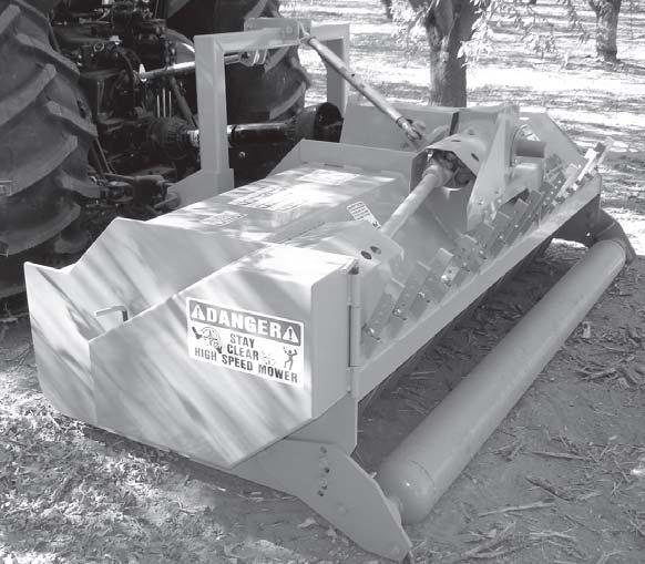 Basic Operation Attaching to Tractor The Vrisimo flail can be hooked up to any 3-point hitch within its category and 540 PTO tractors. The tractor s drawbar should be placed to its shortest point.