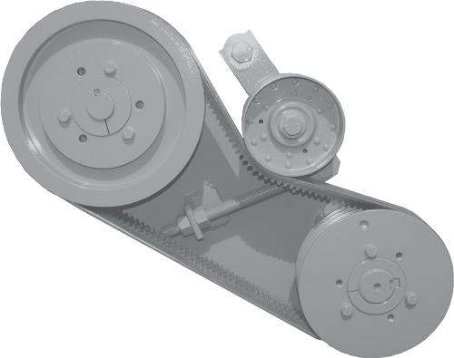 Year 3 4 5 6 7 8 9 0 Lower Pulley, 3 Groove Upper Pulley, 3