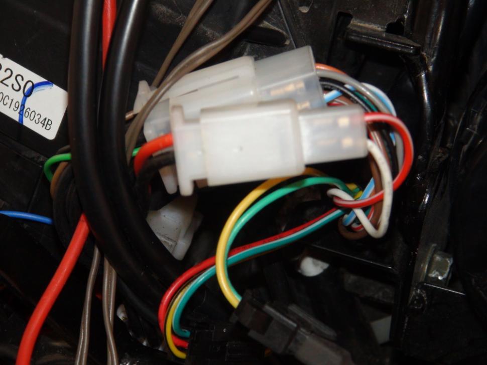 The red wire located behind the ECU is the constant power for ignition.
