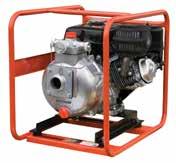 BRUSHED DIE CAST ALUMINUM PUMP BODY: Compact, lightweight casing with precision tolerances for fast priming and the characteristics to withstand high pressure watering/dewatering demands.