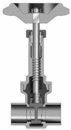 Figure 1330 ronze Gate Valve 200 WP Threaded onnet Rising Stem Solder Ends Rising Stem Solid Wedge Disc Full Ports ack Seat Integral ronze Seat MSS SP-80, Type 2 refer to page 18.