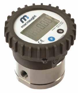 MX09 ¼ DIGITAL FLOW METERS SUITABLE FOR FLOW RANGE 15-500L/HR Output variations: MX-SERIES FLOW METERS MX09P-1SE Stainless steel body with LCD register B - Ex approved (Ex ia) Intrinsically Safe -