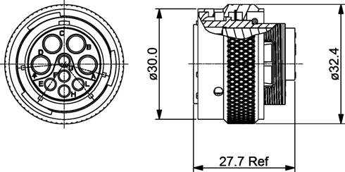 5mm & 16 Dimensions Plug Plug with O-ring Seal Plug with O-ring Seal