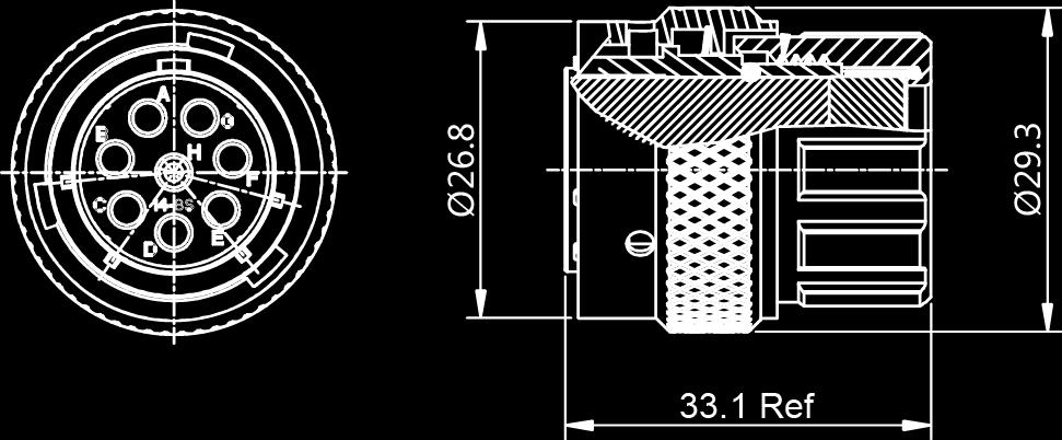 Diameter (min-max) Wire Range 16 Ø2.