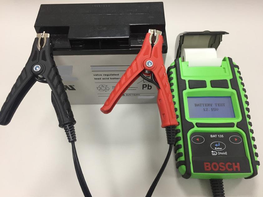 Operating Instructions BAT 135 Battery Tester 3 en 1 Introduction The BAT 135 Battery Tester is used to test 6 and 12 volt batteries, and to test 12 and 24 volt charging systems.