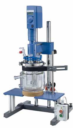 Master Plant MP 10 Ideal and compact laboratory and pilot plant for mixing and dispersing in batch.
