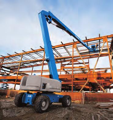 Large Self-Propelled Articulating Boom Lifts Engine-Powered Outstanding Reach and Up-and-Over Clearance The Jib-Extend telescoping jib on the Z -135/70 model extends from 3.66 to 6.