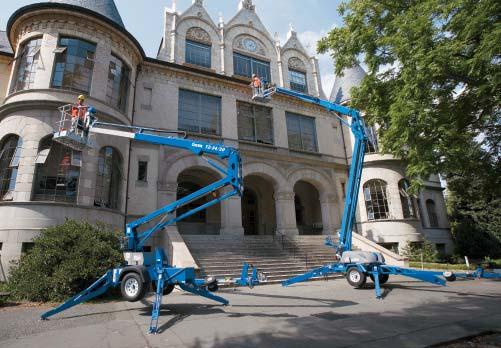 Reach and Performance for Every Job Get the reach and reliable performance you need to get the job done from Genie articulating and telescopic boom lifts.