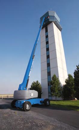 Power and Terrainability Genie Super Booms combine maximum reach with exceptional maneuverability.