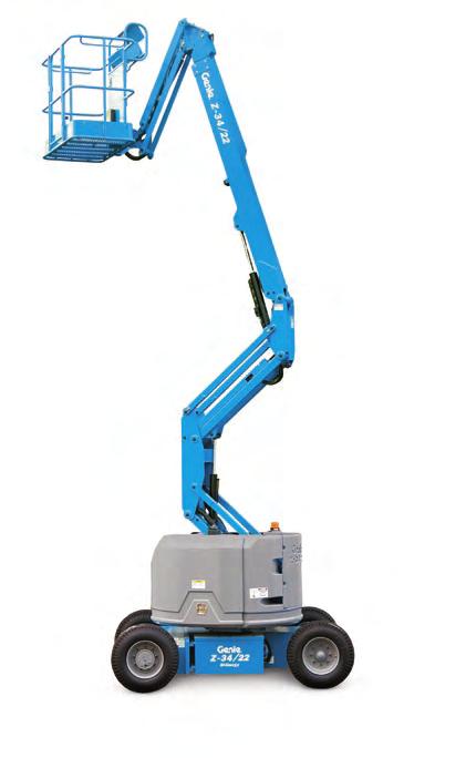 DC Power Options for Demanding Jobs Genie s efficient DC machines offer quiet, emission-free operation in the most sensitive work environments.