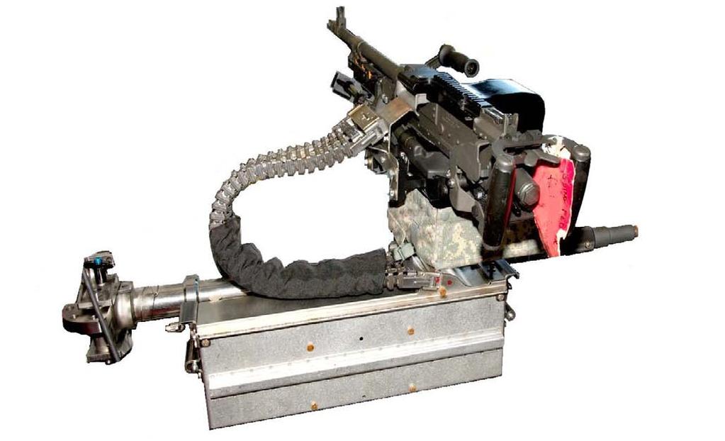 M24E1 Machinegun Mount Flex-Mount Cradle Cradle Features Buffers That Flex with Weapon Recoil Allows Gunners to be More Accurate Improved Catch Bag/Frame 450 Case/Link Capacity Reversible Zipper for