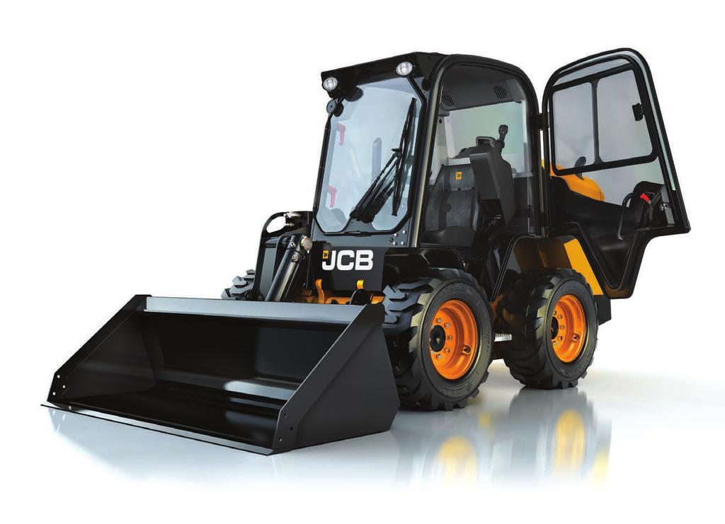 INTELLIGENT DESIGN WITH ADDED SAFETY THE JCB SKID STEER WILL HELP YOU WORK SMARTER RATHER THAN HARDER.