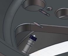 Unsupported units can fall causing death or serious injury. 2. Remove the wheel. Relieve the air pressure in the tire and remove it from the rim. 3. Remove the existing valve stem from the rim (Fig.