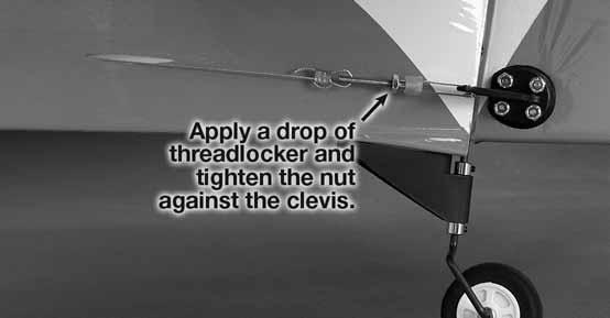 Then, use the endpoint adjustment in your transmitter to fine tune the throws. 1. Balance the propeller. 3. Measure and set the low rate throws.