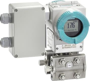 Overview Siemens AG 202 Transmitters for High Performance requirements SITRANS P500 Supplementary electronics for 4-wire connection Dimensional drawings 28 (8.58) 87 (3.