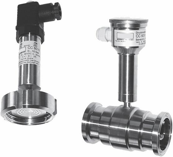 Transmitters for basic requirements SITRANS P Compact for gauge and absolute pressure Overview Siemens AG 202 Application The SITRANS P Compact pressure transmitter is designed for the special