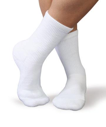 Therapeutic Socks with Padding Therasock Comfort System Lite for Men and Women Comfort and protection combine in these soft and lightly padded socks.