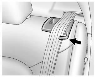 Seats and Restraints 3-7 Rear Seats Folding the Seatback Either side of the seatback can be folded down for more cargo space. Fold a seatback only when the vehicle is not moving.