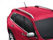 Designed with licence plate opening. [ 82213882 ] F. SIDE WINDOW AIR DEFLECTORS.