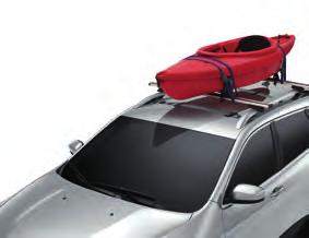 Increase the cargo capacity of your vehicle to keep up with your active lifestyle. Carrier mounts to the Sport Utility Bars or Removable Roof Rack Kit (2) and is available in two sizes.