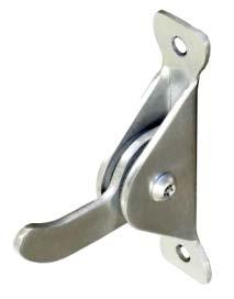 NW 607B CLOTHES HOOK, BOLT-ON 5/8" x 4 5/16" x 3" Projection Material: Stainless