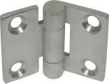 NW 630B 3" x 4" UTILITY HINGE, BOLT-ON 3" x 4" x 1/4" Thick Material: Formed Steel