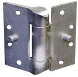 Material: NW 645FMST STAINLESS STEEL HINGE W/ SECURITY STUD 4 1/2" x 4 1/2" x 3/16" Thick Stainless Steel, Investment Cast Full