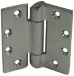 Material: NW 646HD 316 STAINLESS STEEL HEAVY VY-DUTY HINGE 4 1/2" x 4 1/2" x 3/16" Thick 316 Stainless Steel, Investment Cast Full Mortise, Hospital Tip w/ Security Stud