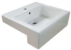 Overflow with Chrome Cover Included 100 420 540 230 790 G1/2" Ø32 VSP-S10W Semi-Countertop Sink 430 180 60 G1/2"
