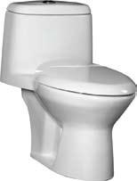 T O I L E T S VTP-E31WE Two Piece Toilet Wall-Piping 470 685 6/3 lpf 1.6/0.
