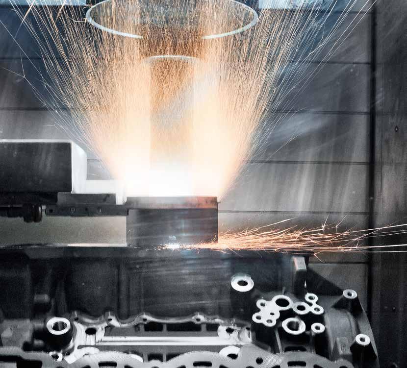 Staying ahead with innovative technologies An advanced coating process further reduces wear between the piston and the cylinder of an engine.