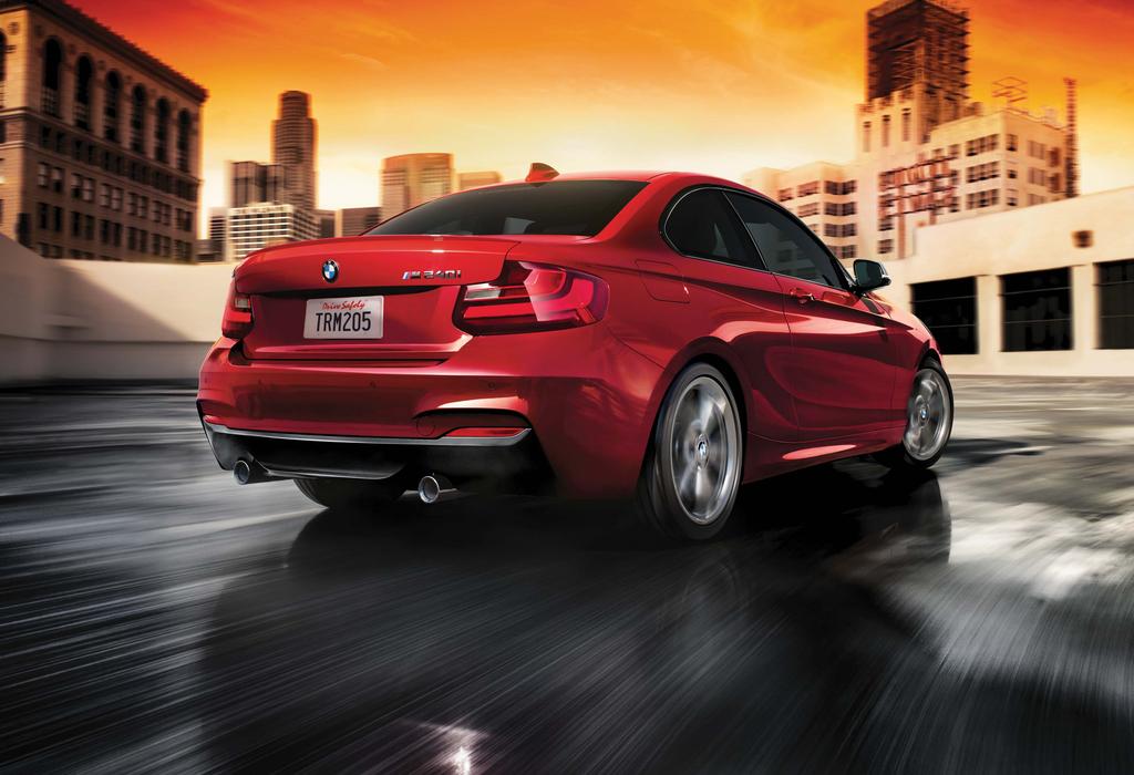 A CHANCE TO MHANCE. The M Sport Package for the BMW Series provides a boost of M adrenaline.