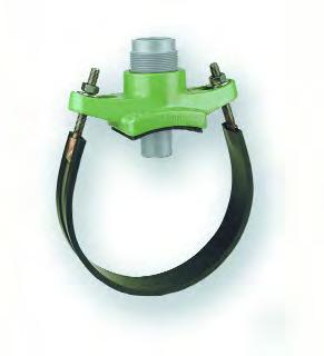 pipe from 63mm/2-315mm/12 Metal Strap-On Saddles