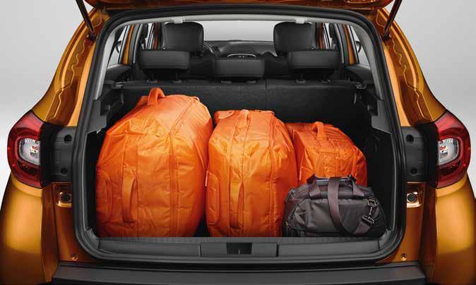 Making life easier for you With its many, cleverly-designed storage spaces, New Renault Captur makes your everyday life easier.