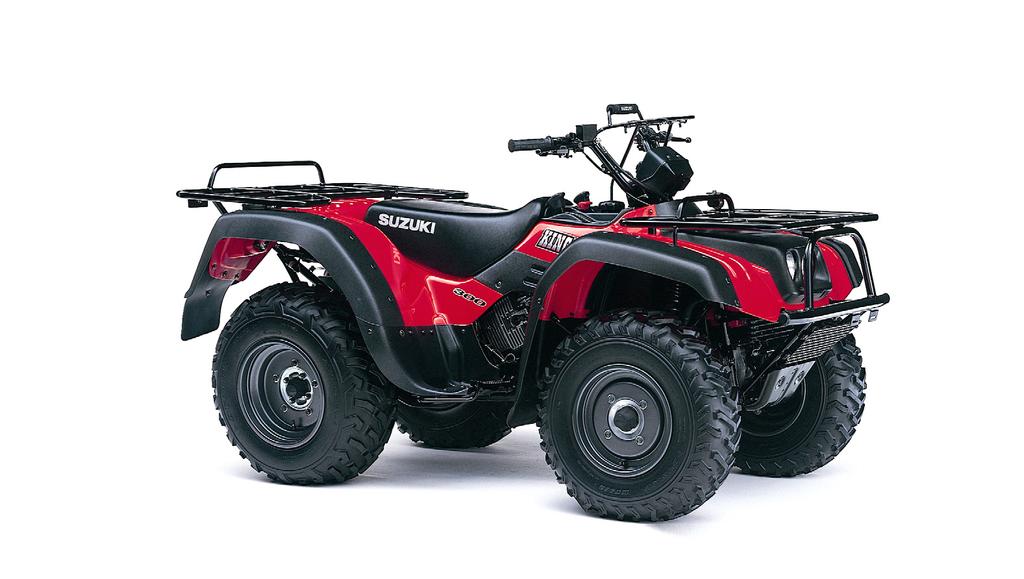 KINGQUAD 300 4x4 1 Impressive 280cc, 4-stroke, single-cylinder engine delivers abundant low and mid-range torque, fit for any job.