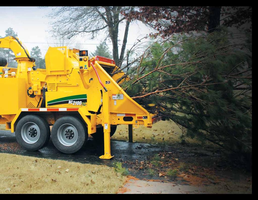 Powerful, smart and productive. It s a legendary combination you can believe in. 3: Optional Patent-Pending Winch. Eliminates the need to drag large material to the chipper. The 150' (45.