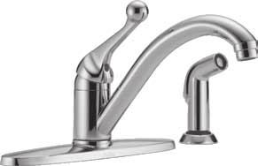 -9 March 15, 2018 CROME KITCEN & BAR SINK FAUCETS CLASSIC SINGLE ANDLE