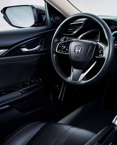 The New Classic Sedan Sophisticated interior Sleek new materials add refinement to the