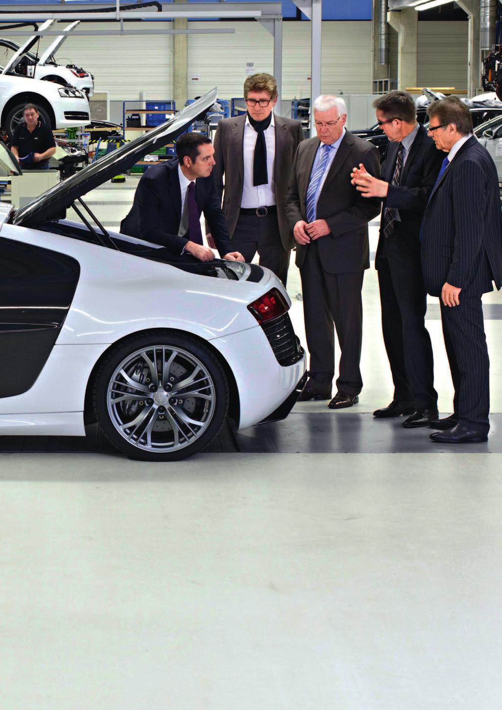 Technical Development Where Audi develops its technological lead How do you develop the future?
