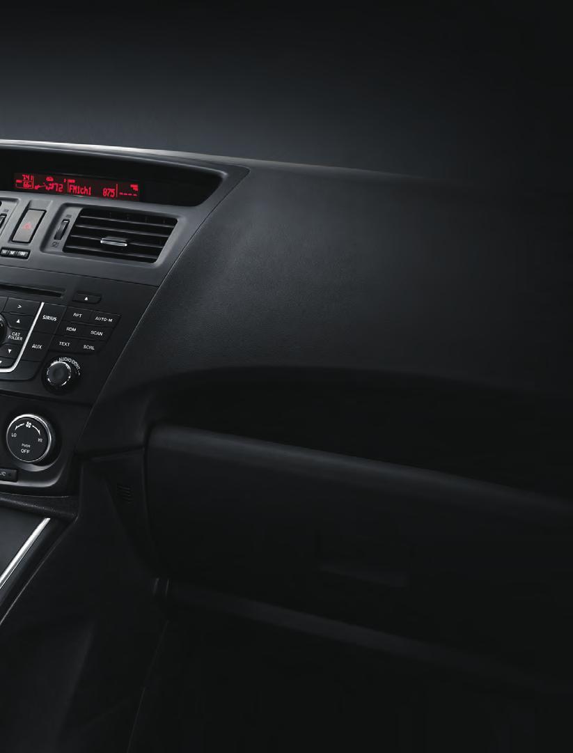 SiriusXM Satellite Radio* with four-month trial subscription to the Sirius Select package > Power sliding moonroof > Xenon HID headlights with auto on/off > Heated side mirrors > Rain-sensing front