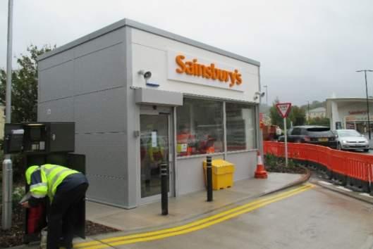 small format filling station martindales worked alongside Sainsbury s