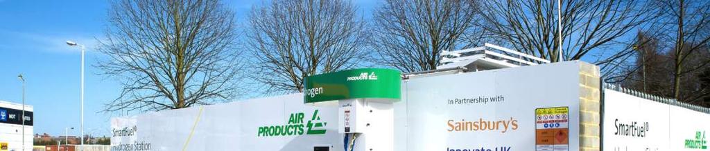 hydrogen filling station martindales worked alongside Air Products PLC to deliver the new Hydrogen filling station located at the Sainsbury s supermarket in Hendon.