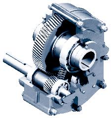 A wide choice of final driven speeds can be determined by the use of an appropriate input belt drive.