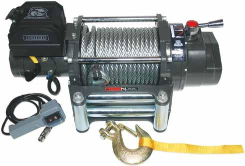 speeds save time Freespooling clutch with Pull-and-Turn ergonomic T-handle Includes roller fairlead and rope tensioner