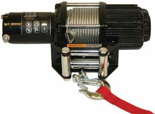 Electric & Hand Winches ATV Winches Deluxe Hand Winch MW15005 Single speed Includes 2"x20' strap with hook Heavy Duty but