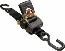 51 MRS413 Retractable ratchet automatically winds unused webbing and stores it in the