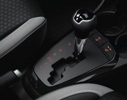 Automatic transmission The 4-speed automatic transmission offers